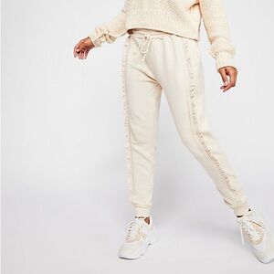 Free People Ruffle Sweatpants